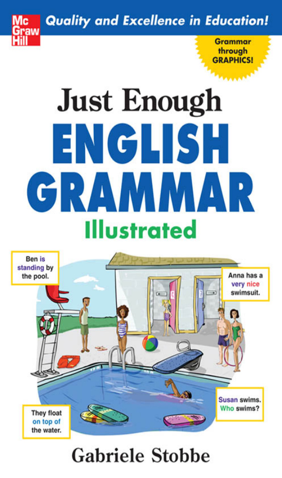 Just Enough English Grammar Illustrated G Stobbe 2008 Kitap Kapağı