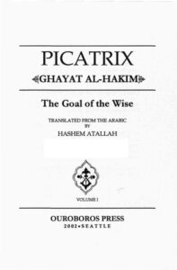 picatrix Kitap Kapağı
