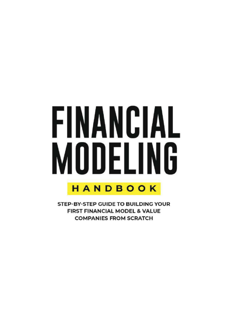 Financial Modelling Handbook PDF – Zebra Learn