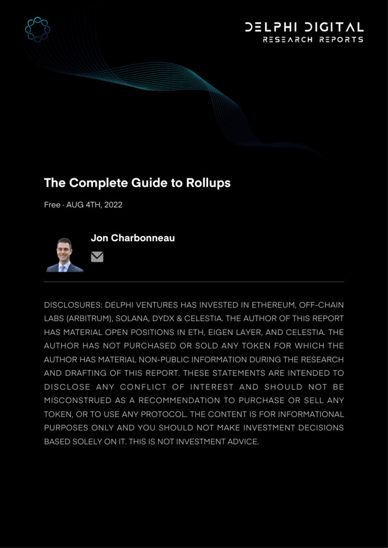 The Complete Guide to Rollups PDF – Blockchain Resource Group
