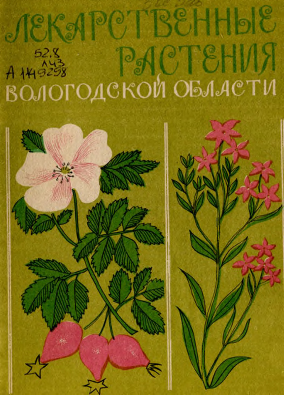 Лекарственные растения Вологодской области их использование и охрана Russian Edition Л В Паншев Kitap Kapağı