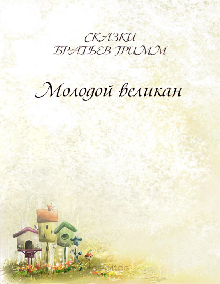 Молодой великан Russian Edition Братья Гримм Kitap Kapağı