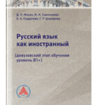 Русский язык как иностранный Russian Edition Ильин Денис Николаевич Kitap Kapağı