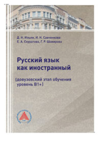 Русский язык как иностранный Russian Edition Ильин Денис Николаевич Kitap Kapağı