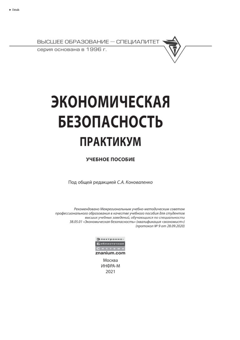 Экономическая безопасность Практикум Russian Edition Гаджиев Назирхан Гаджиевич Kitap Kapağı