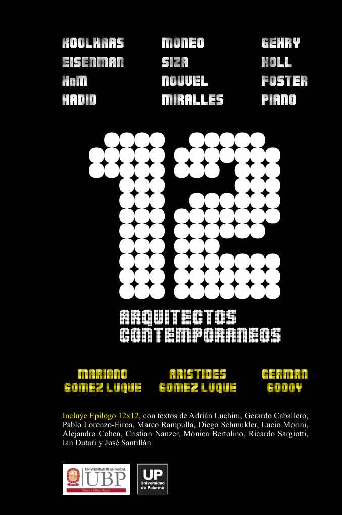 12 Arquitectos Contemporaneos Spanish Edition GOMEZ LUQUE Kitap Kapağı