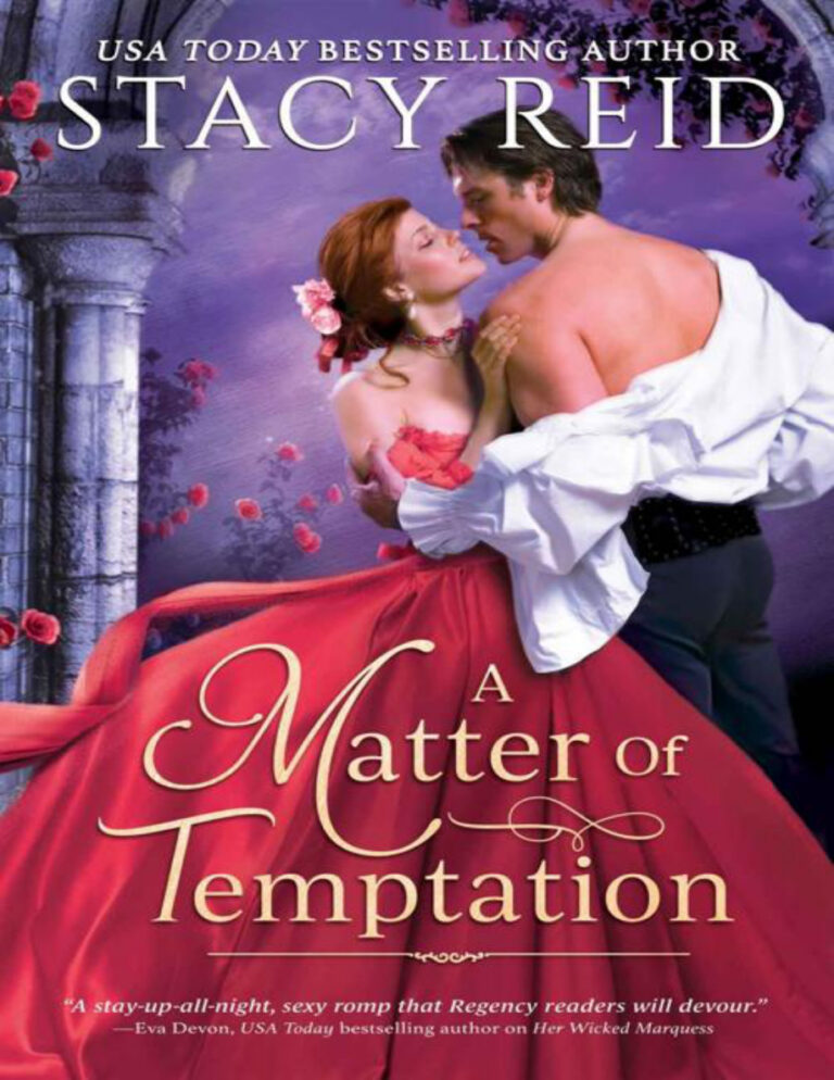 A Matter of Temptation Stacy Reid Kitap Kapağı