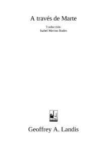 A Traves De Marte Spanish Edition Landis Geoffrey A Kitap Kapağı