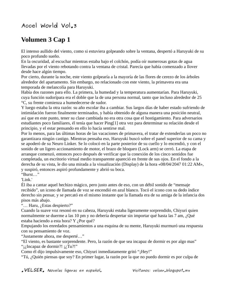 Accel World Volumen 03 Spanish Edition Reki Kawahara Kitap Kapağı