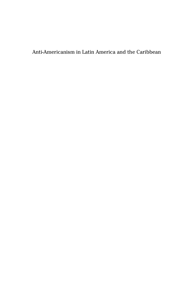 Anti americanism in Latin America and the Caribbean Spanish Edition Alan McPherson Kitap Kapağı