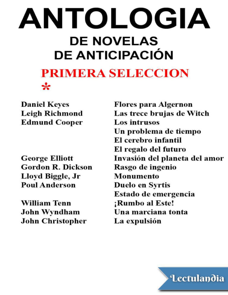 Antologia de novelas de anticipacion I Spanish Edition Daniel Keyes Kitap Kapağı