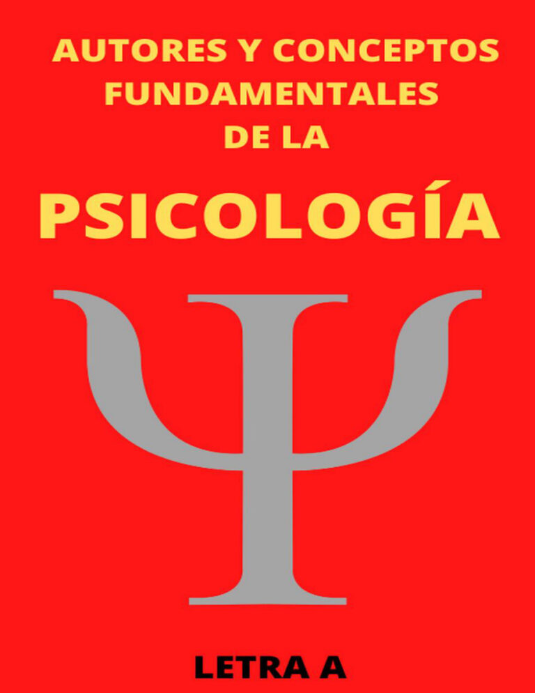 Autores y Conceptos Fundamentales de la Psicologia Letra A Spanish Edition Mauricio Enrique Fau Kitap Kapağı