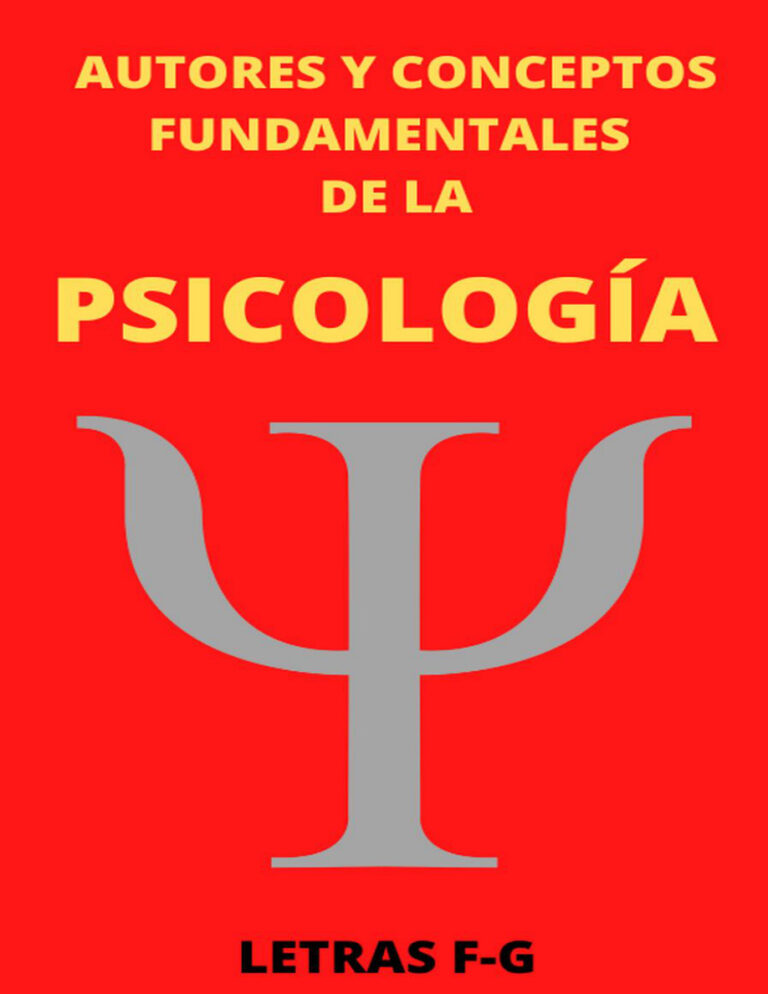 Autores y Conceptos Fundamentales de la Psicologia Letras F G Spanish Edition MAURICIO ENRIQUE FAU Kitap Kapağı