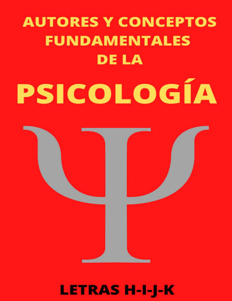 Autores y Conceptos Fundamentales de la Psicologia Letras H I J K Spanish Edition MAURICIO ENRIQUE FAU Kitap Kapağı