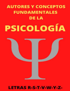 Autores y Conceptos Fundamentales de la Psicologia Letras R S T V W Y Z Spanish Edition MAURICIO ENRIQUE FAU Kitap Kapağı