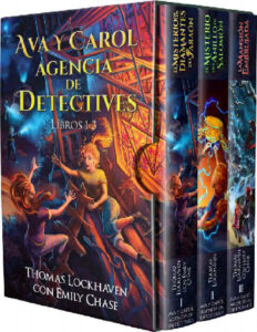 Ava and Carol Detective Agency Series Books 1 3 Spanish Edition thomas lockhaven Kitap Kapağı
