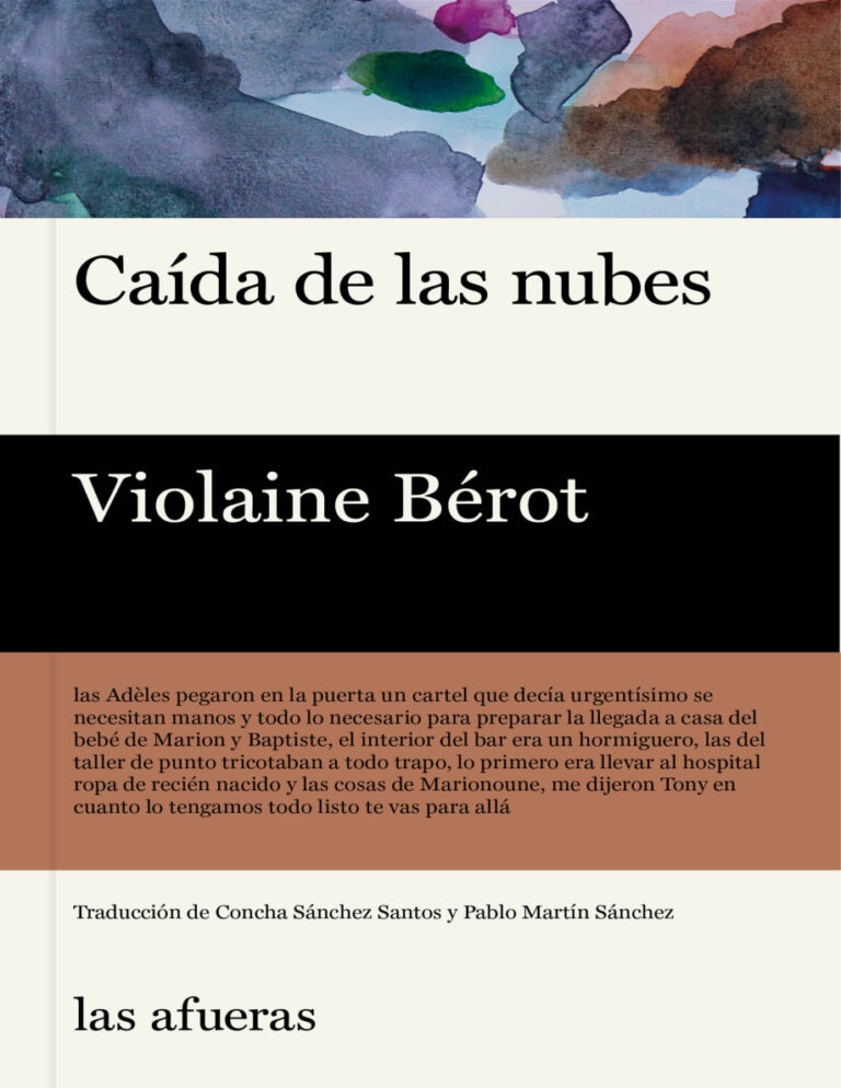 Caida de las nubes Spanish Edition Violaine Berot Kitap Kapağı