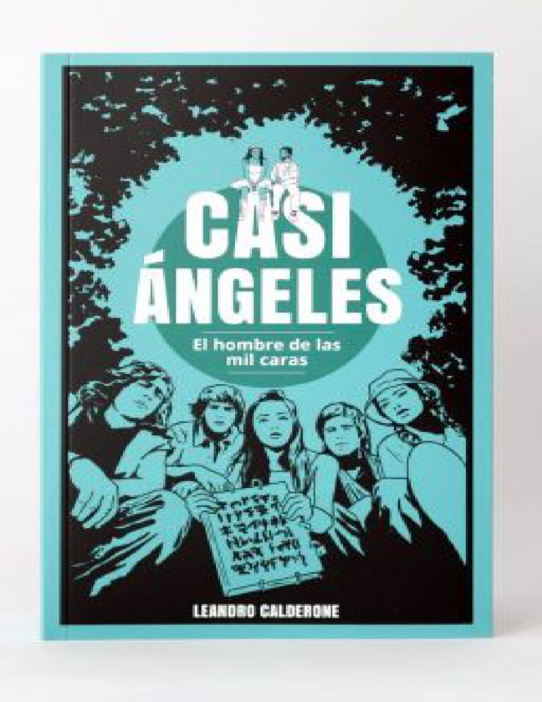 Casi Angeles El hombre de las mil caras Spanish Edition Leandro Calderone Kitap Kapağı