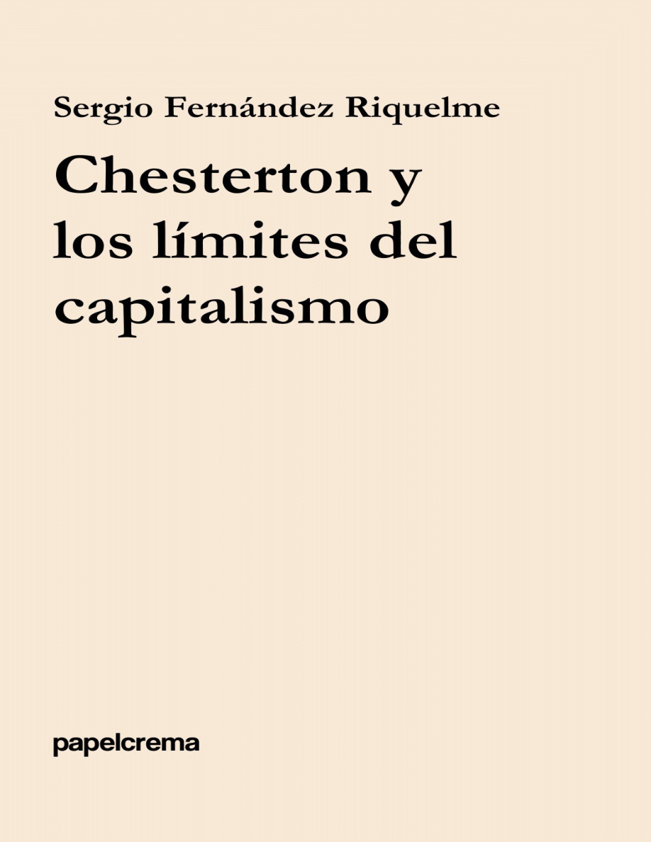 Chesterton y los limites del capitalismo PDF Download