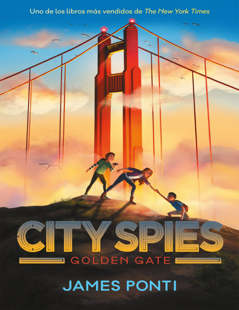 City Spies2 Golden Gate Spanish Edition James Ponti Kitap Kapağı
