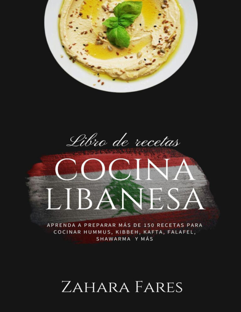 Cocina Libanesa Spanish Edition Zahara Fares Kitap Kapağı