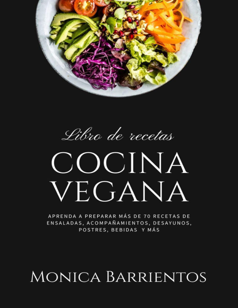 Cocina Vegana Spanish Edition Monica Barrientos Kitap Kapağı