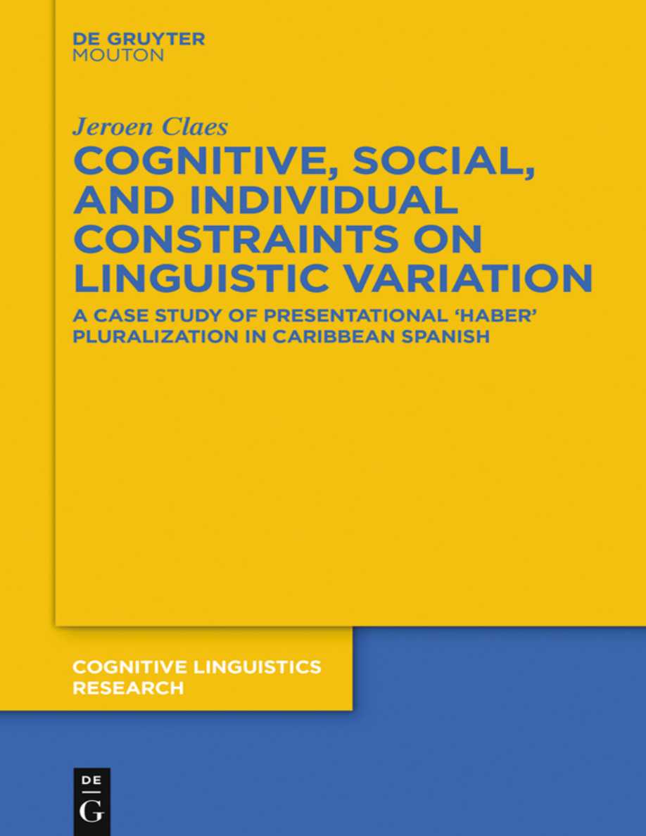 Cognitive Social and Individual Constraints on Linguistic Variation PDF Download