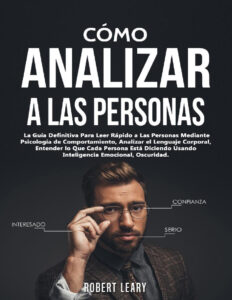 Como Analizar a las Personas Spanish Edition Robert Leary Kitap Kapağı