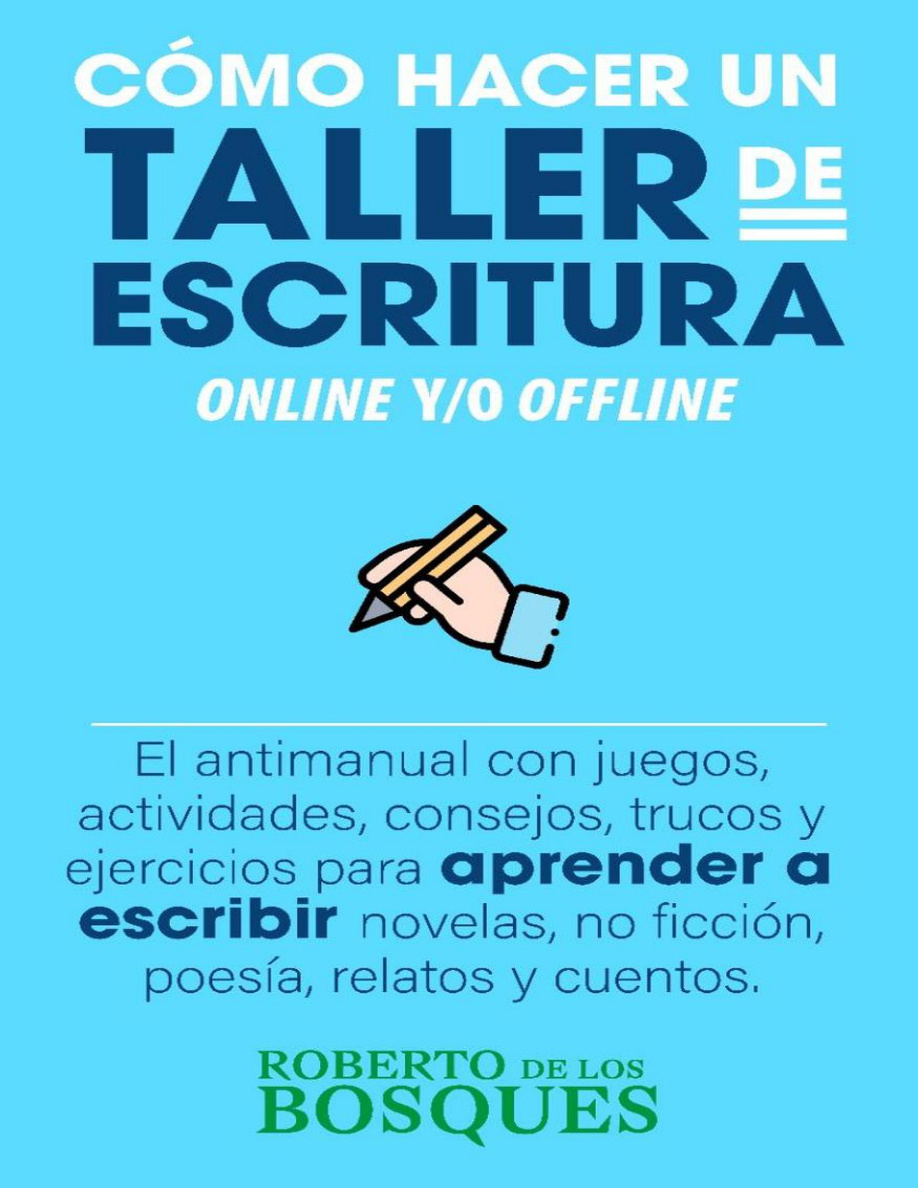Cómo Hacer un Taller de Escritura Online y/o Offline PDF Download