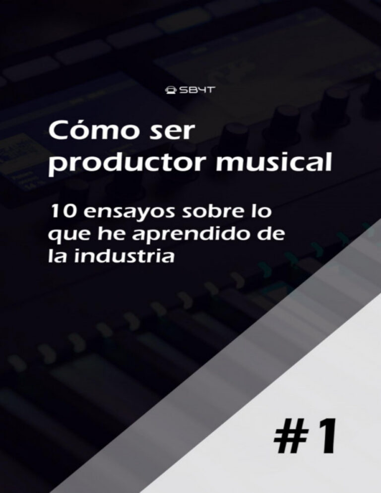 Como ser productor musical 1 Spanish Edition SBYT Kitap Kapağı