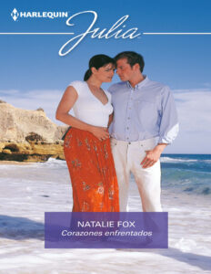 Corazones enfrentados Spanish Edition Natalie Fox Kitap Kapağı