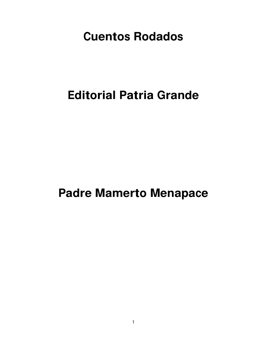 Cuentos Rodados PDF Download