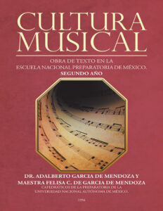 Cultura Musical Spanish Edition Dr Adalberto Garcia de Mendoza Kitap Kapağı