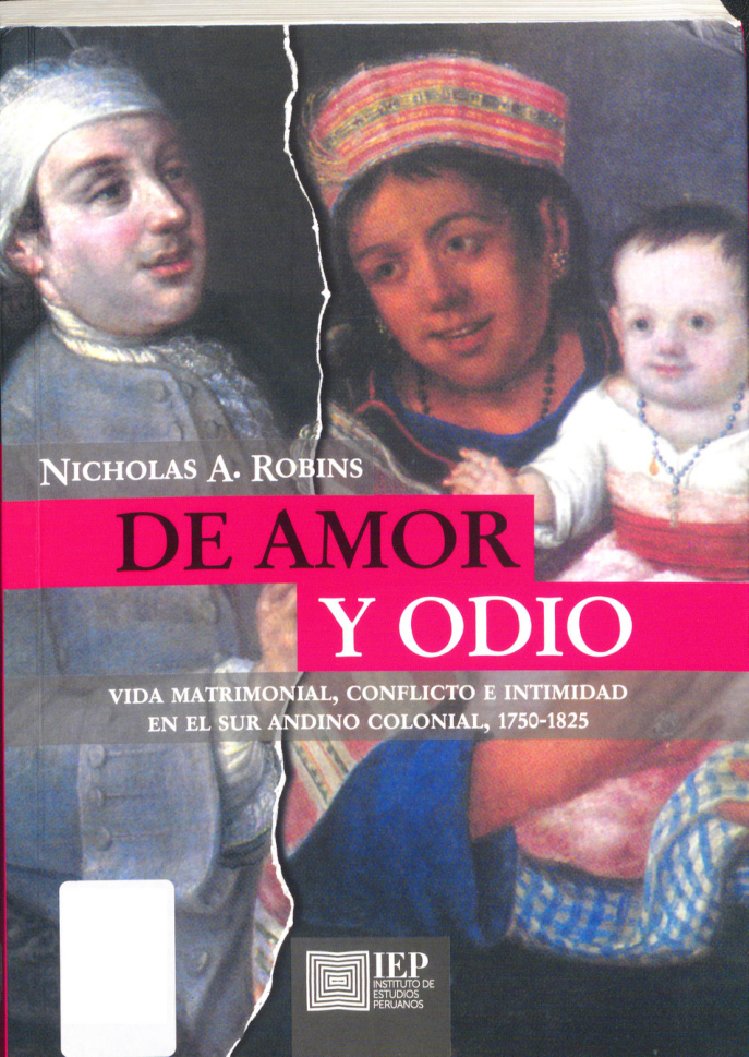 De amor y odio Spanish Edition Nicholas A Robins Kitap Kapağı