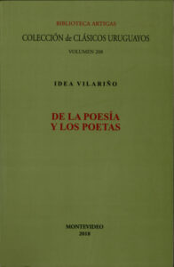 De la poesia y los poetas Spanish Edition Idea Vilarino Kitap Kapağı