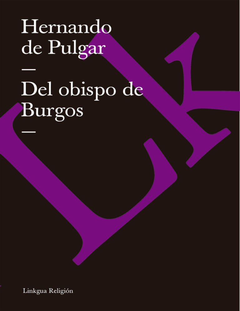 Del obispo de Burgos Spanish Edition Hernando del Pulgar Kitap Kapağı