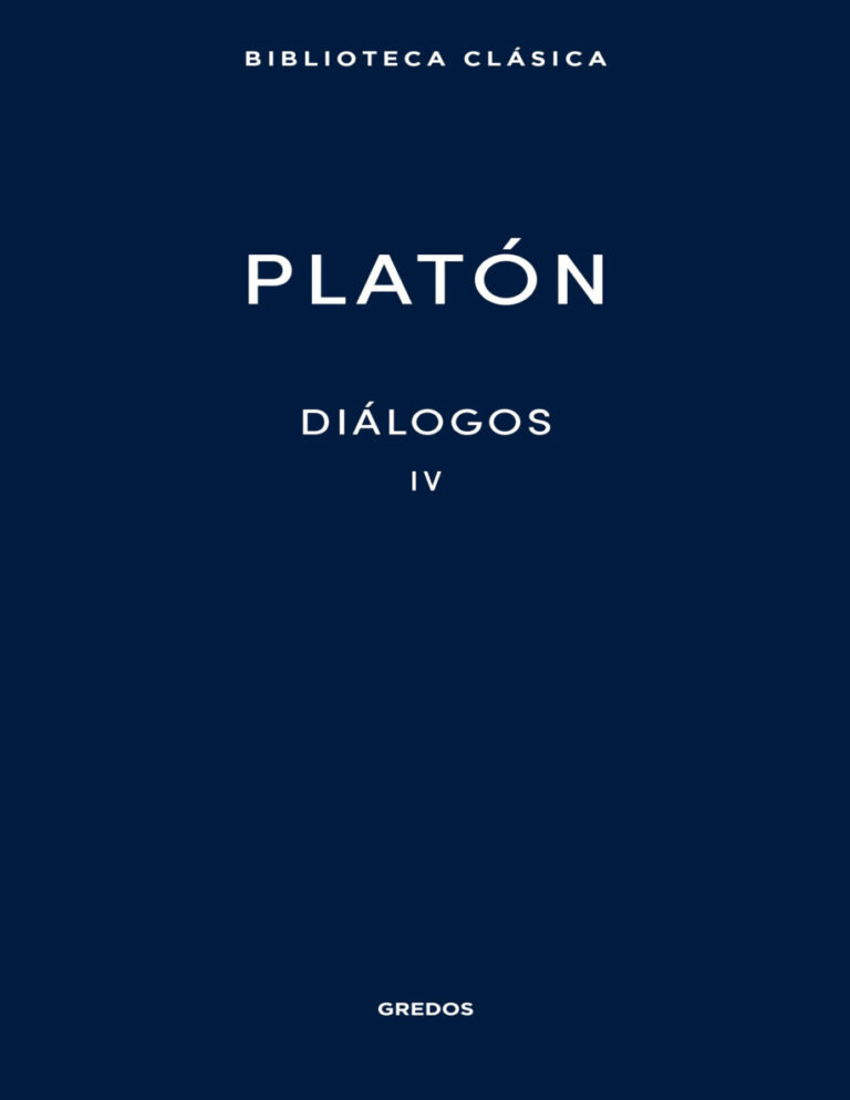 Dialogos IV Spanish Edition Platon Kitap Kapağı