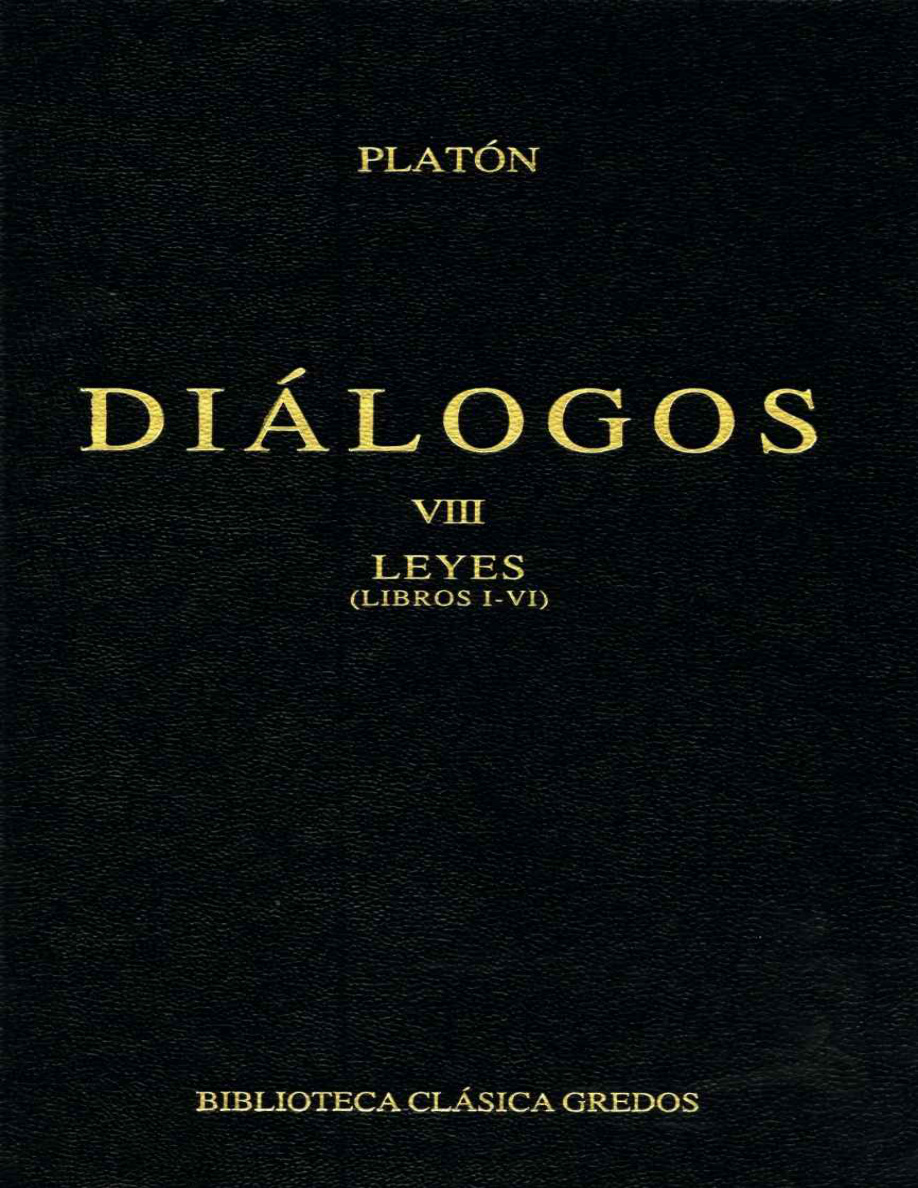 Diálogos VIII: Leyes PDF Download