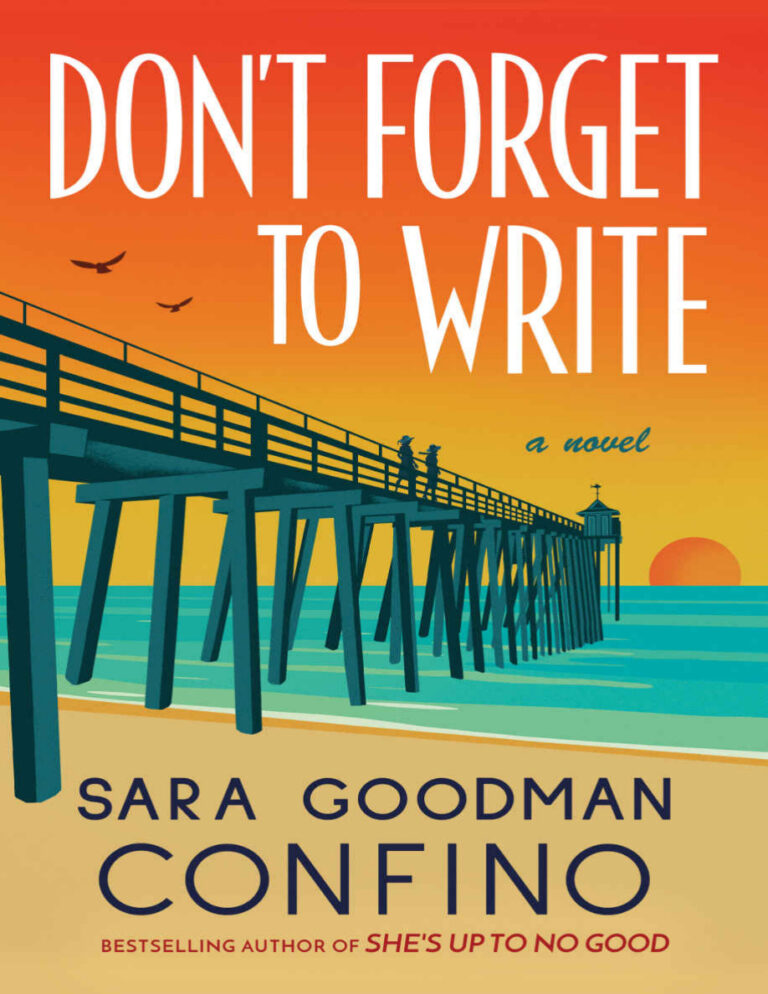 Don't Forget to Write Sara Goodman Confino Kitap Kapağı