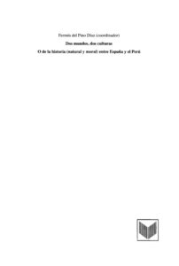 Dos mundos dos culturas Spanish Edition Fermin del Pino Diaz Kitap Kapağı