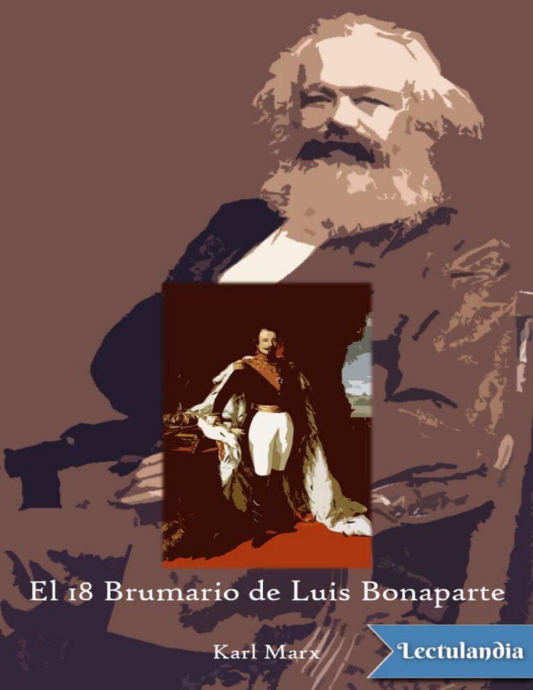 El 18 Brumario de Luis Bonaparte Spanish Edition Karl Marx Kitap Kapağı
