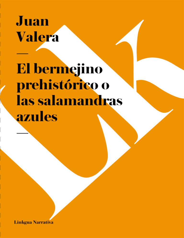 El bermejino prehistorico o las salamandras azules Spanish Edition Juan Valera Kitap Kapağı