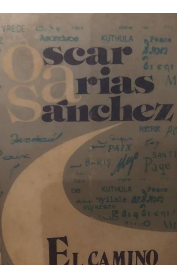 El camino de la paz Spanish Edition Oscar Arias Sanchez Kitap Kapağı