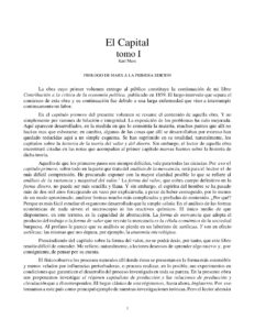 El capital tomo 1 Spanish Edition Karl Marx Kitap Kapağı