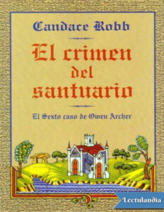 El crimen del santuatio Spanish Edition Candace Robb Kitap Kapağı