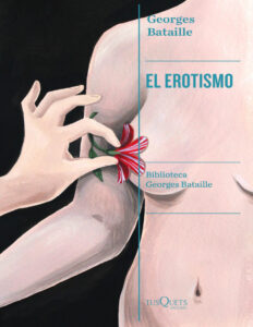 El erotismo Georges Bataille Kitap Kapağı