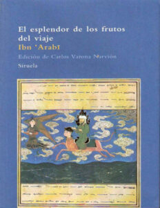 El esplendor de los frutos del viaje Spanish Edition Ibn Arab Kitap Kapağı