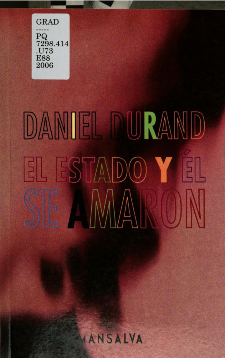 El estado y el se amaron Spanish Edition Daniel Durand Kitap Kapağı