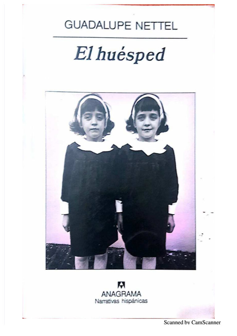 El huesped Spanish Edition Guadalupe Nettel Kitap Kapağı