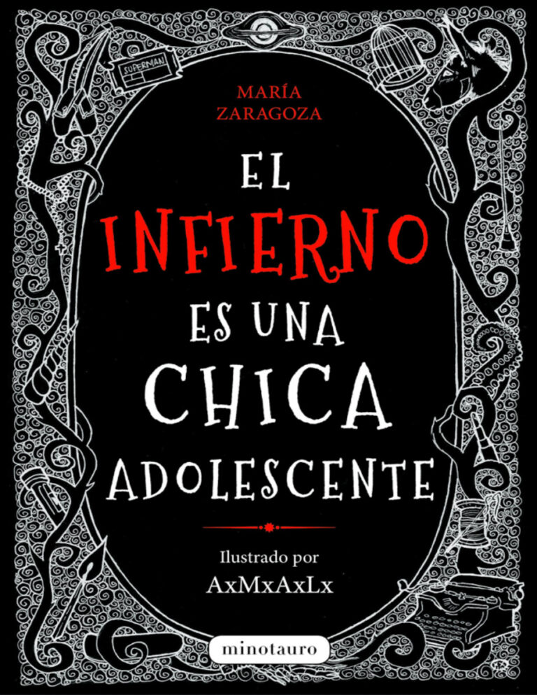 El infierno es una chica adolescente Spanish Edition Maria zaragoza Kitap Kapağı